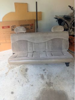 Back seat Chevy Silverado extended cab
