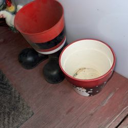 Christmas Decoration Flowers Pots 