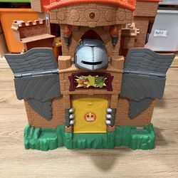 Fisher-Price Imaginext Eagle Talon Castle playset.