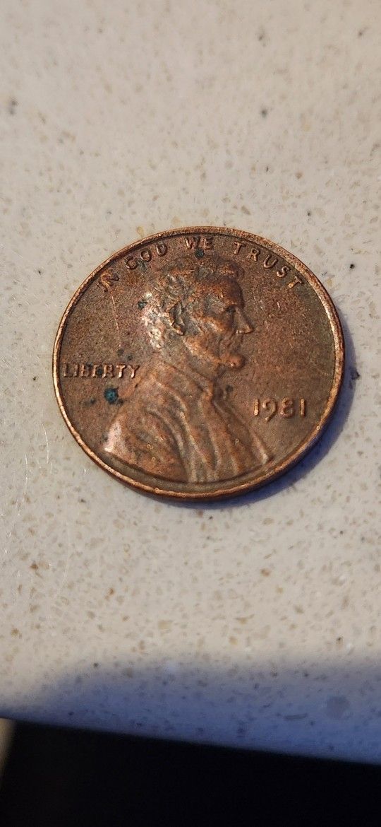 Rare 1981 Copper Coin