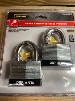 Defiant padlock