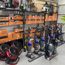 Huge Sale $50 Each Ridgid Tools Dyson Vacuums Patio Umbrellas And More!
