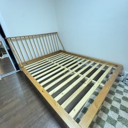 Queen bed frame