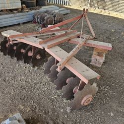 6' tandem disc harrow/plow