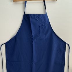 Apron For Chef , Business Or Kitchen Royal Blue Taquero Mandil  New 
