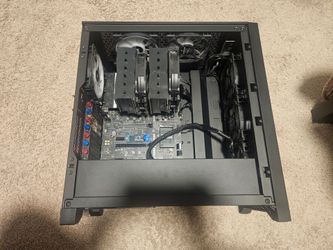 Gaming pc with NO Gpu. Intel i7-11700kf, 32GB DDR4, 1TB Nvme, 5 fans corsair, Coolermaster cpu cooler, Coolermaster 850w gold psu.