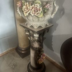 Capodemonti Pedestal Y Cesta Grande 