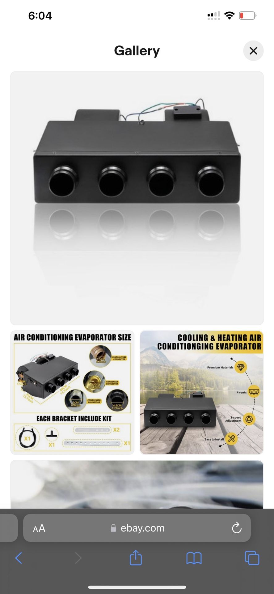 Retrofit A/C 12v Unit