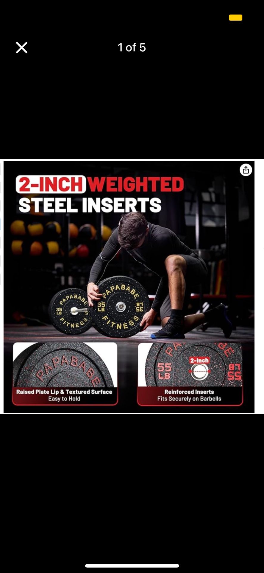 Brand New Weight Plates – $100 (Kirkland, near Juanita Beach)