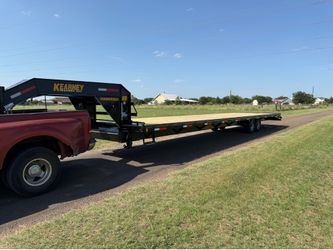 Non cdl hot shot trailer for sell / 40x102 with 7,000lbs on each axle