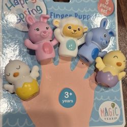 New Bath Finger Puppets