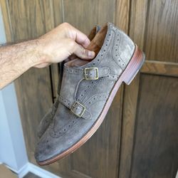 Banana Republic Suede Monk Strap