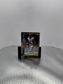 Puka Nacua Topps Chrome Future Stars Auto /99