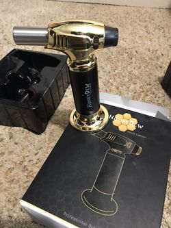 New Honey Dew Torch Lighter Gold Color