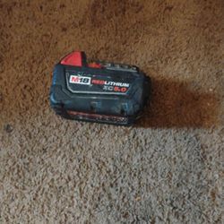 Milwaukee M18 Red Lithium Xc 5.0 Battery