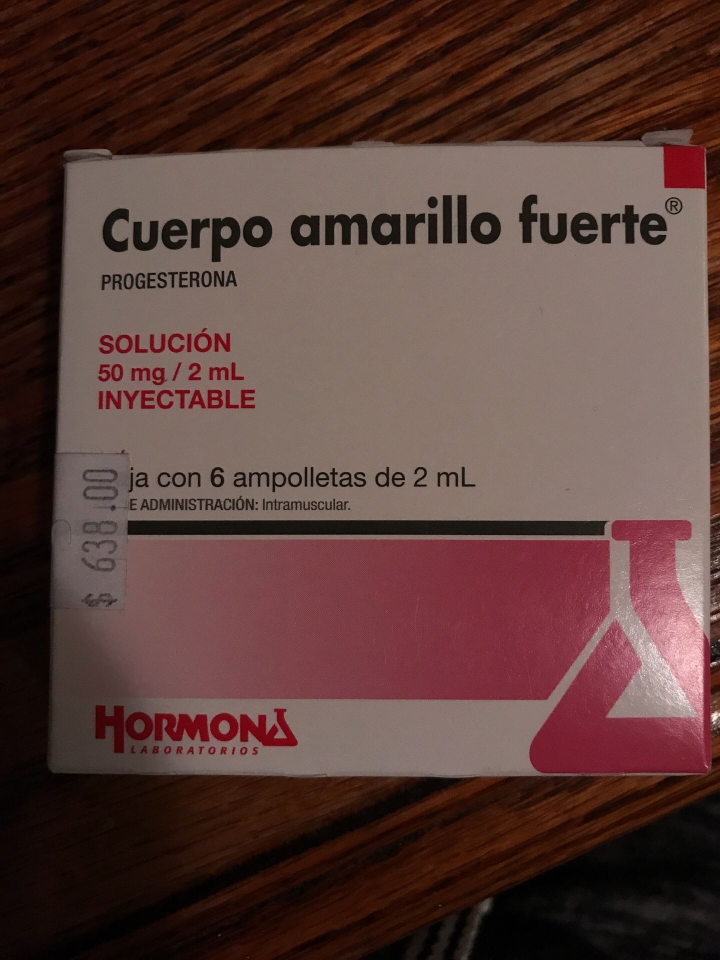 Cuerpo amarillo fuerte