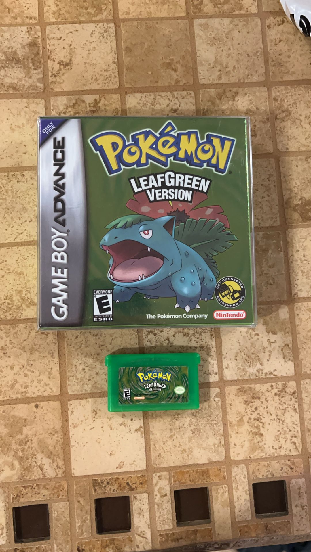 Pokémon Leaf Green Game With Box