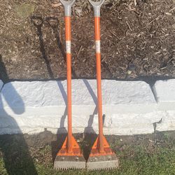Set of 2 HDX 47” Shingle Scraper Roof Shovel Strippers