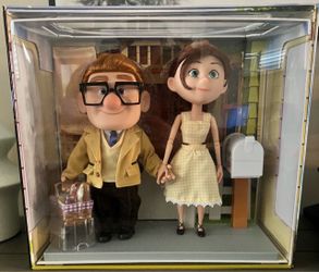 SEALED DISNEY PIXAR UP ELLIE AND CARL 15th ANNIVERSARY LIMITED EDITION DOLL SET