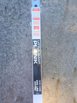 New Little giant ladder 8 - 13' extension plank, PRICE FIRM