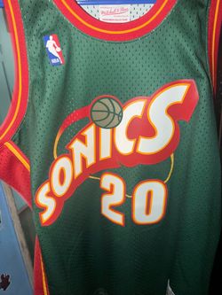 Sonics Basketball Stitched Jersey
