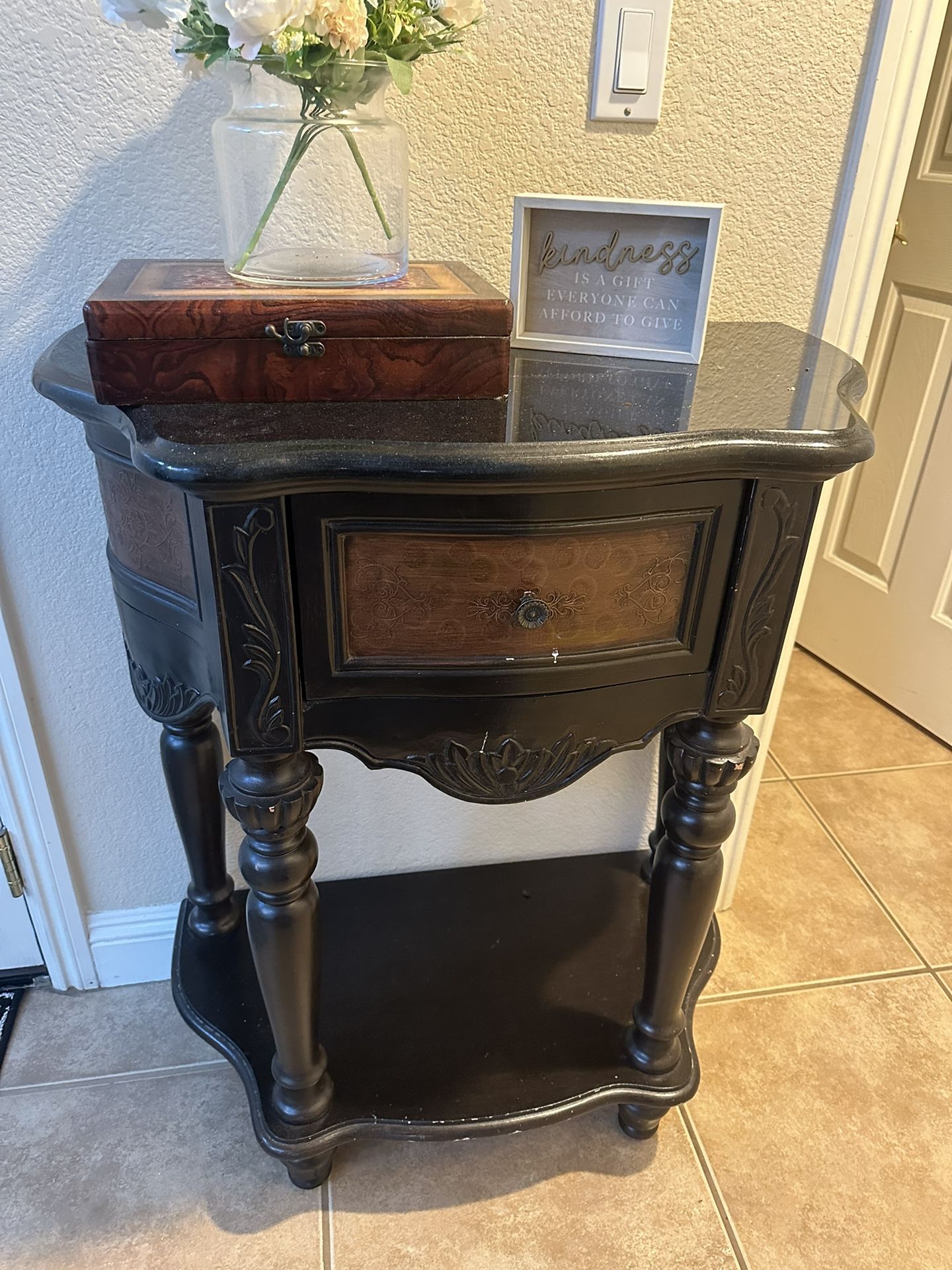 Granite Console Table 