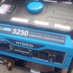 Dual Fuel Generator Pulsar 5250w