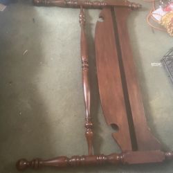 Wooden Bed Frame 