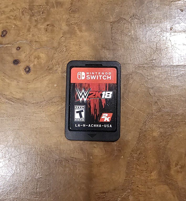 Nintendo Switch WWE 2K18 Game, Cartridge Only
