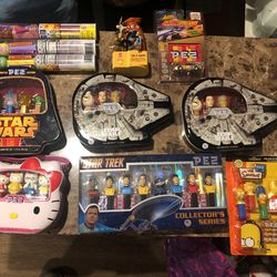 PEZ Collection Star war, Hello Kitty and Random