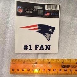 Patriots Decal