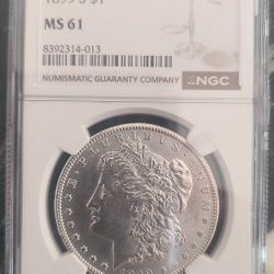 1899-S, Silver Morgan Dollar.    ..****MS61*****