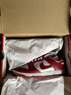 Nike Dunk Low USC Size 8 Team Red