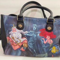 Rare ❤️ D23 Ariel King Triton Satchel 