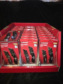 Husky 2-Pack Folding Utility Knives – Bulk Lot