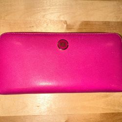 Loewe Hot Pink Zippy Wallet