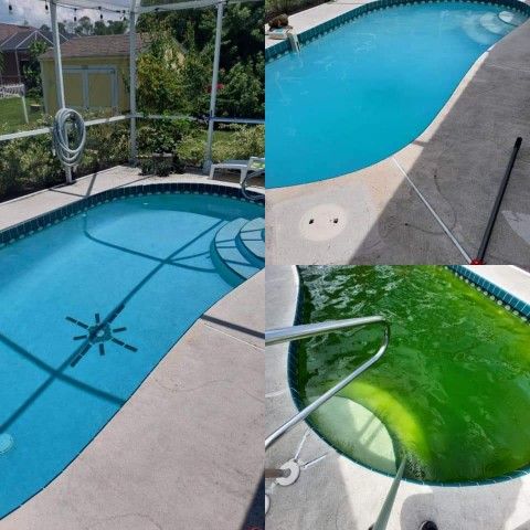 Crystal Clear Pool And Above Ground