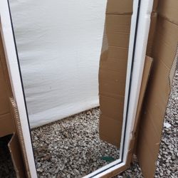 New NeuType 64"x22" Full Length Mirror Floor Mirror,Black
