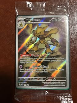 Alakazam Promo Sealed