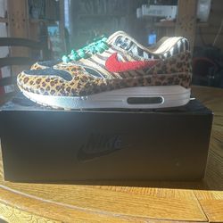 Atmos X Nike Air Max 1 DLX ‘Animal Pack’ Size 10.5 Men’s 