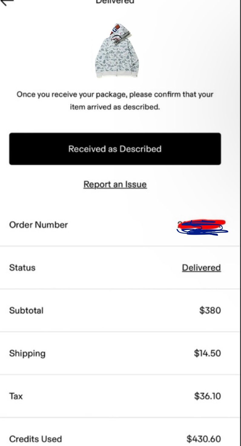 Doubled BAPE Hoodie “Space”