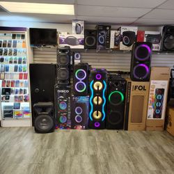 Wireless party speakers heavy bass brand new 🤩✅ - on special cash deal starts $99