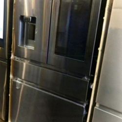 Samsung Family Hub Refrigerator Black Stainless