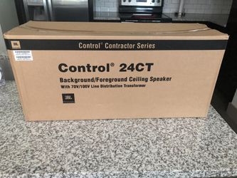 New JBL Control 24CT Ceiling Speakers (White) - 2 Pairs.