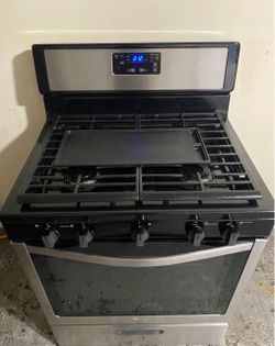 Whirlpool Stainless Steel Gas Stove Range
