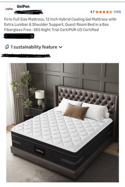 Brand NEW Mattress - Full Size- Firm