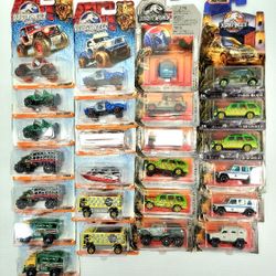 Jurassic World Matchbox Cars Brand New