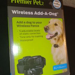 Brand New Half Priced Wireless Add-A-Dog Electric Dog Collar 