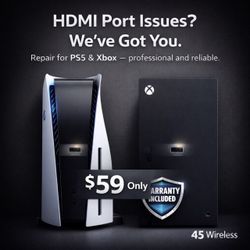 HDMI Port Repair PS5/Xbox 