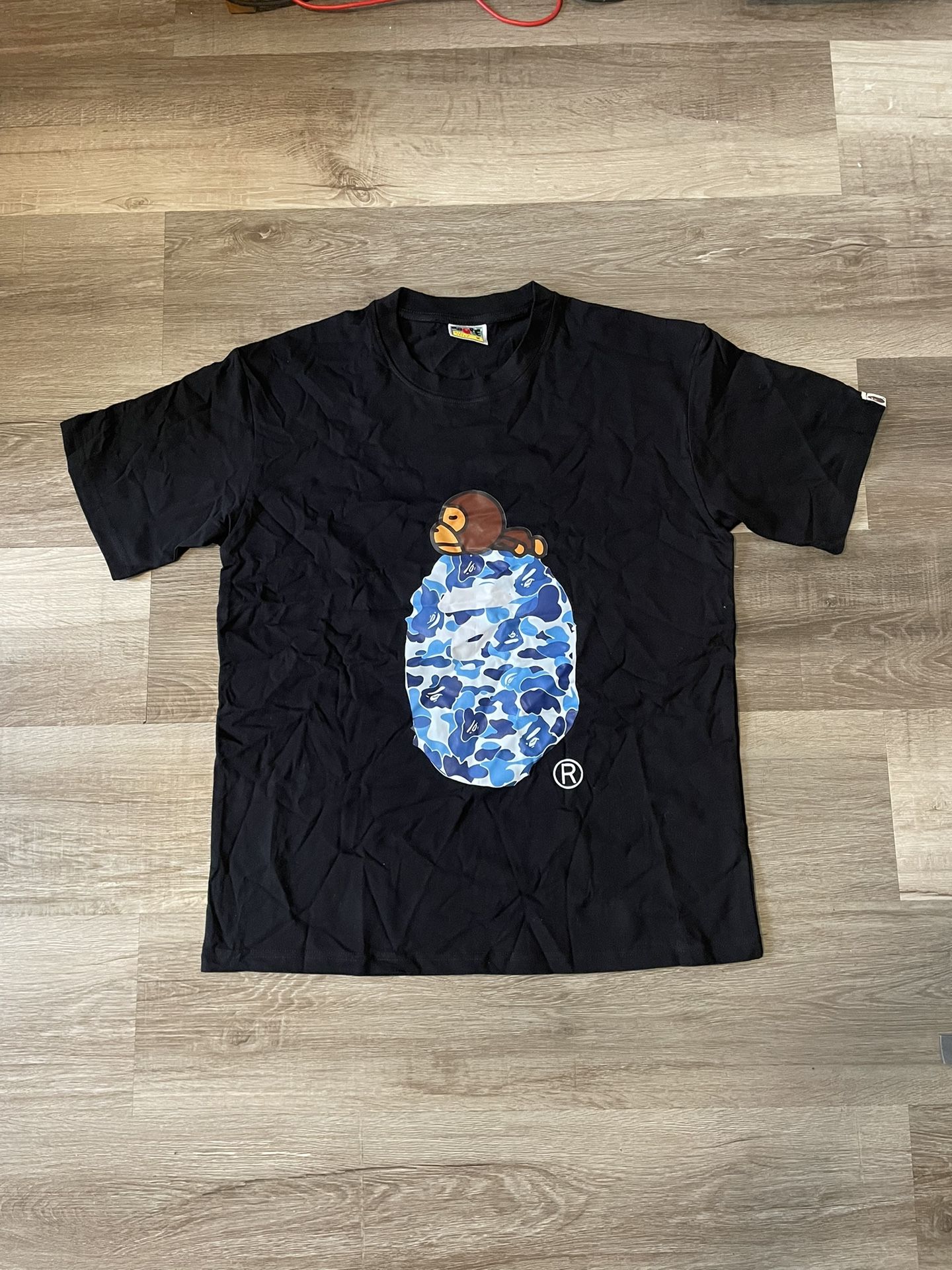 Abc Camo Milo On Big Ape Tee , Mens Medium